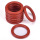 Custom Made Food Grade Silicone Rubber Flat Grommet